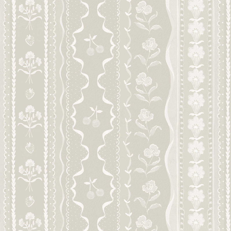 Floral Wallpaper by Candice Gray, Pre-Pasted