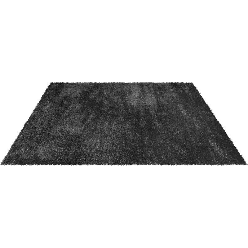 Solid Colour Area Rug, Rectangle 60 x 110 cm