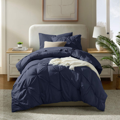 Ensemble d'édredon plissé avec draps Bed-in-a-Bag