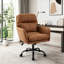 Chaise de bureau en polyuréthane à haut dossier avec support ergonomique-419439412