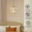 Innoteck 17 cm H Drum Pendant Shade ( Screw On ) in Clear