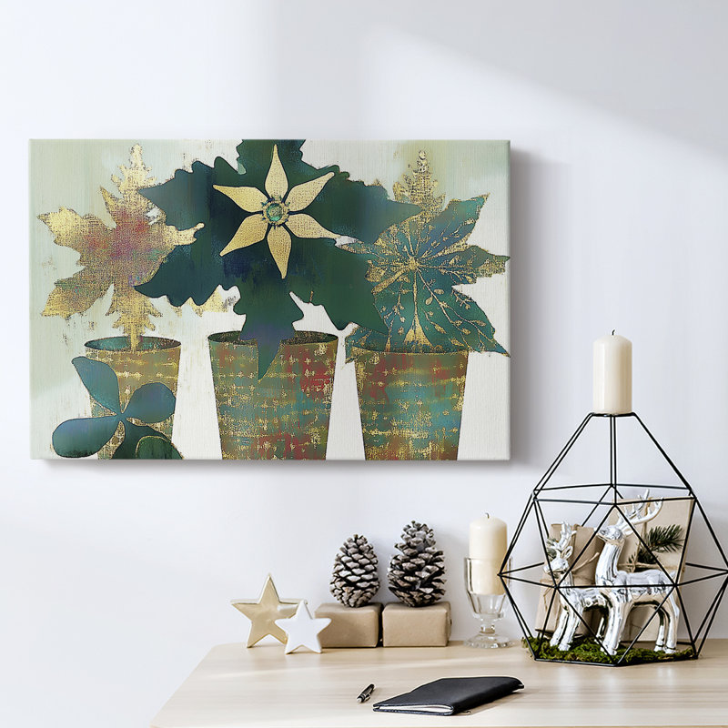 Christmas Holiday Arts - Toile tendue avec châssis, H 8 po x l 12 po