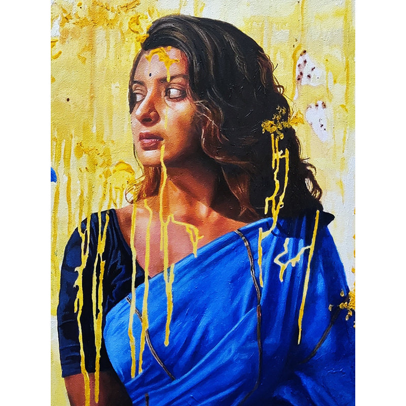 Khawish | Peinture par Dhiraj Khandelwal | Huile sur toile