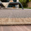 Nature Collection Chequered Indoor / Outdoor Area Rug-1601573343