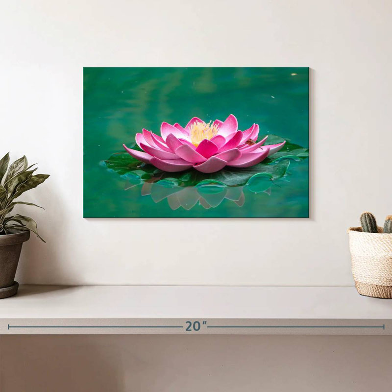 Harnek Blooming Lotus, 8" H x 12" W