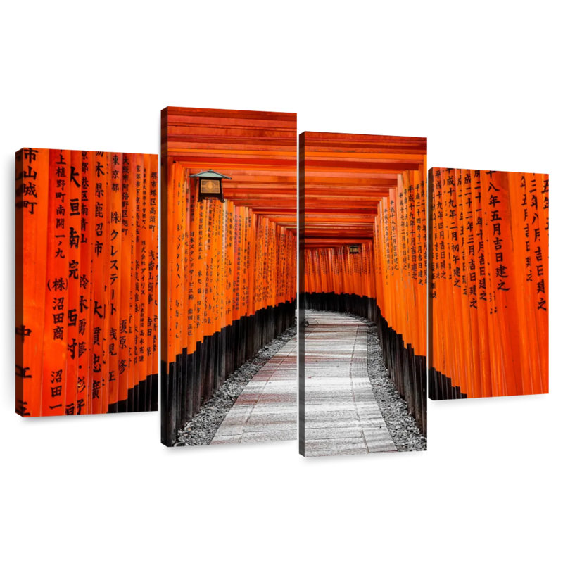 Portail Lilii Kyoto Shrine Torii, H 48 po x l 75 po