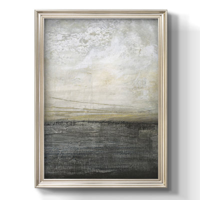 «Misty Landscape», reproduction sur toile encadrée