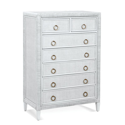 Warwick 7 Drawer Wicker Chest