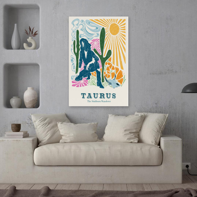 Liz Rome - Taurus Contemporary, art contemporain transitionnel, impression, H 36 po x l 24 po
