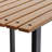 Table d'appoint en bois massif