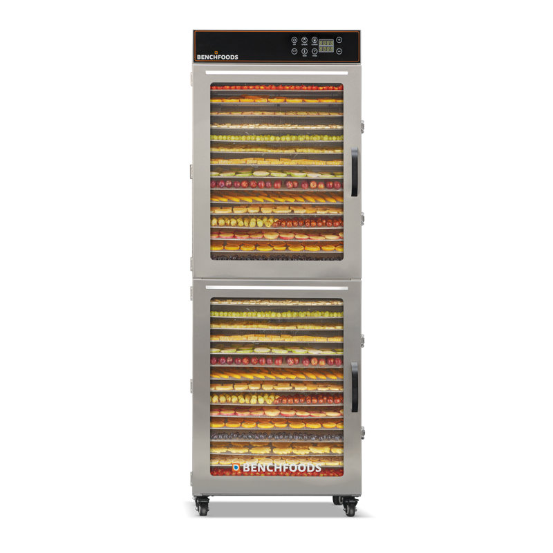 2 Zone - Vertical / 32 Tray / 57 sq.ft Tray Area / Premium Commercial Dehydrator