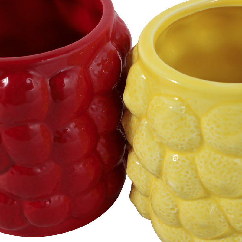 Organisateur de bureau décoratif fraise et citron