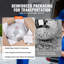Grande boule disco en argent avec anneau suspendu-564149743