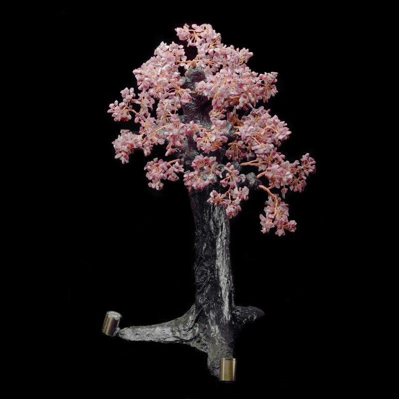 Amethyst Tree with Light