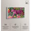 Décoration murale florale léopard rose par Art Remedy, cadre blanc, 15 x 10-5441501-5441510