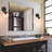 Bathroom Medicine Cabinet, Wall Mounted, Mirror, Clear Gloss-1778163867