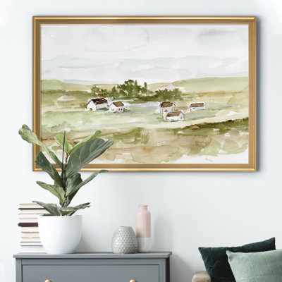 " Barnyard Pencil Sketch I "