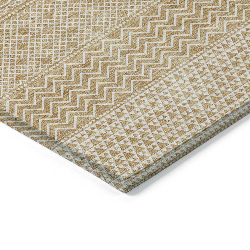 Tisdell Area Rug with Non-Slip Backing, Runner 2'3" x 7'6"