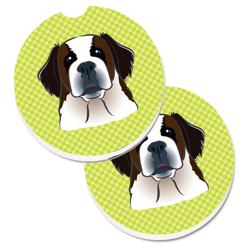 Sous-verre Retriever, Vert lime, Saint-Bernard