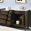 Davian Single Bathroom Vanity with Marble Top-33584383