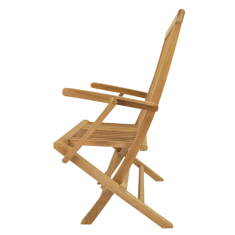 Classic Outdoor Teak Lounge Chair