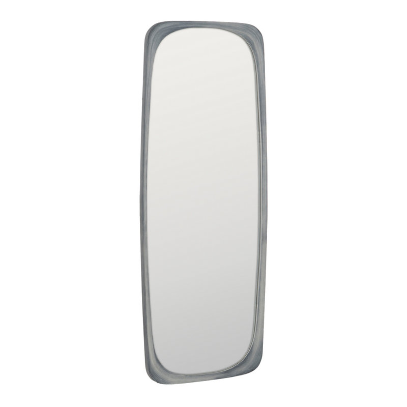 Caitlynn Solid Wood Rectangle Floor Mirror