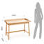 Dabrowski Solid Wood Base Writing Desk-38094815