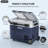 Electric Cooler, Aeitto 32QT Portable Car Refrigerator Frezzer with Dual Zone&Independent Temperature Control, -4?-68? Electric Compressor Cooler for Car, Outdoor