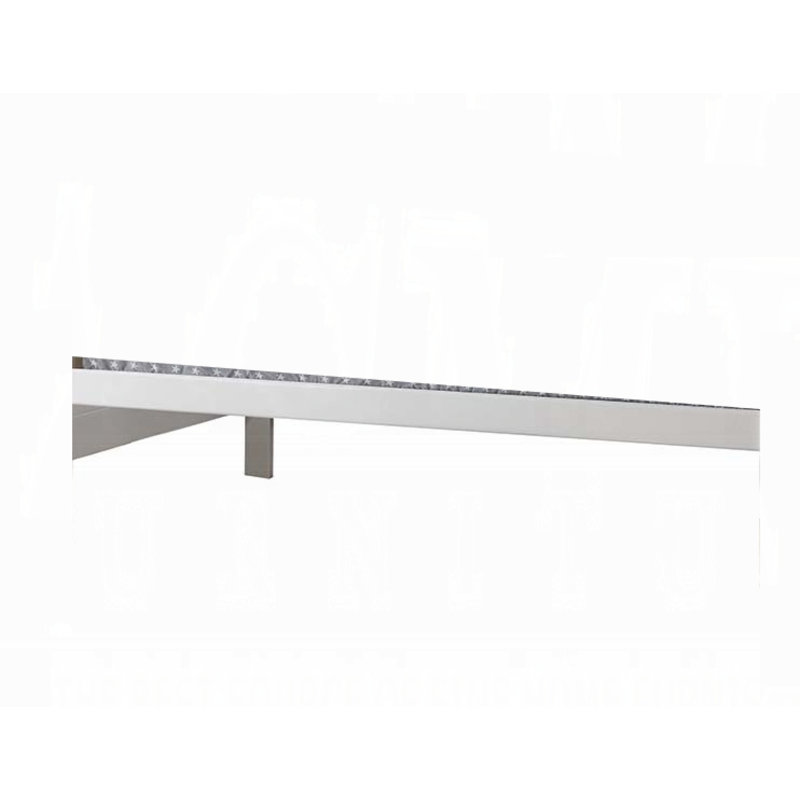 Ridelles de lit de jour Bailee, Blanc