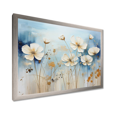 Meadow Collage On Canvas Print