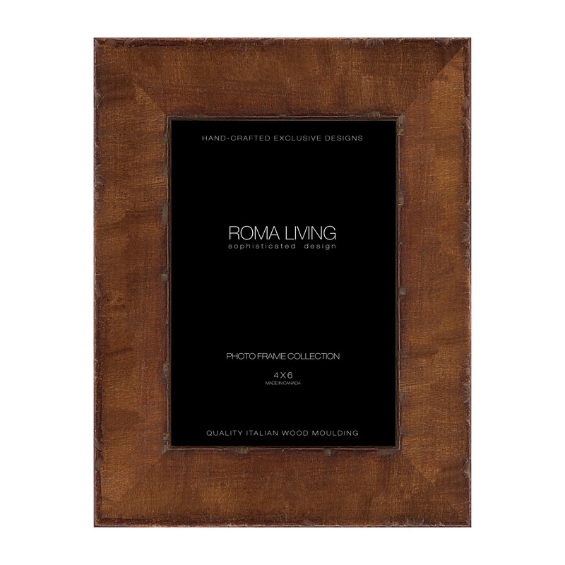 Cadre photo Tabacchino, 4 po x 6 po, Feuille de tabac