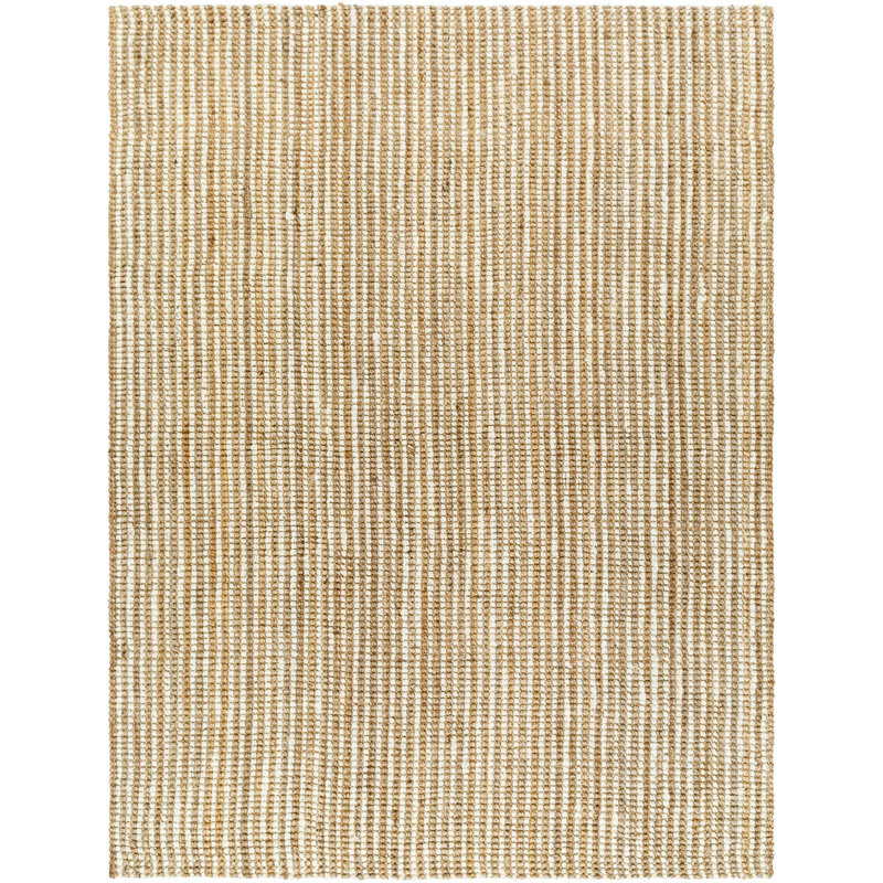 Berthalee Natural Fibers Striped Indoor Rug, Rectangle 7'6" x 9'6"