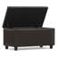 Banc repose-pieds avec rangement caché Cosmopolitan-1887797787