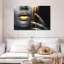 Impression sur toile Grunge Gold-1899535809