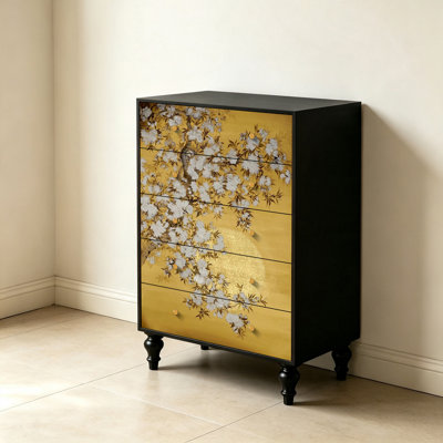 Armoire décorative à tiroirs de style français