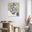 Noir Vase Canvas Abstract Print by Oliver Gal, Black Frame, 16 x 20-61082554-206763795
