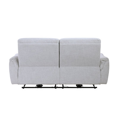 Canapé en chenille gris Easy Motion avec port USB Eastre