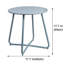 Table d'appoint en métal Adelynn-1360004566