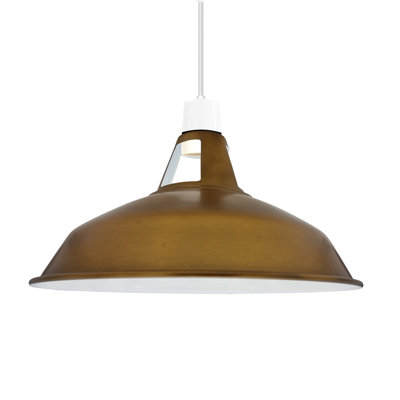 16cm H Metal Bowl Lamp Shade