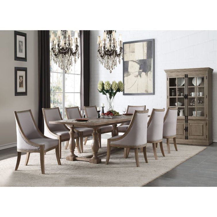 Cinde Linen Upholstered Dining Chair