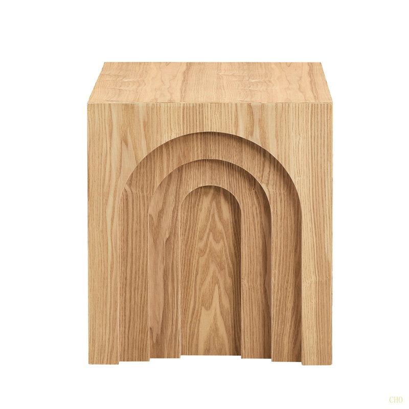 Petite table d'appoint carrée 15,74 po