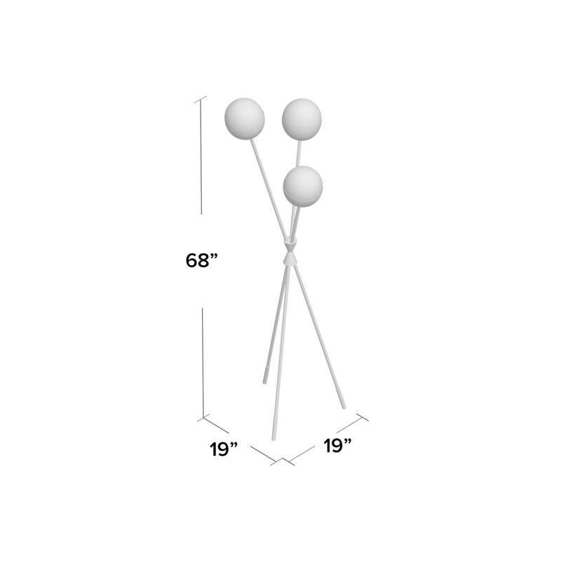 Caracas Tripod Floor Lamp