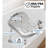 Shower Chair For Inside Shower, FSA/HSA Eligible, Adjustable Sho...