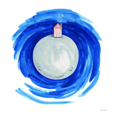 Maison sur la lune