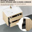 Meuble-lavabo de salle de bain de 30 po avec lavabo. Beauté en chêne naturel. Rangement en forme de U. Comptoir en résine haute pierre. Tiroir à fermeture silencieuse. Formulaire d'installation simple. 24V15-30Non pour le charisme. Valeur.