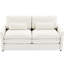 Canapé en chenille, beige, coussin double, esthétique moderne, salon, luxe à deux couches-1828740961