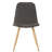 Dining Chair  2  - Heat Transfer Legs Ideal For Outdoor Relaxation Patio, Pool, Veranda, Garden And Iron Frame, Brown Multi Chairs   Of 2  Woven Iron,
