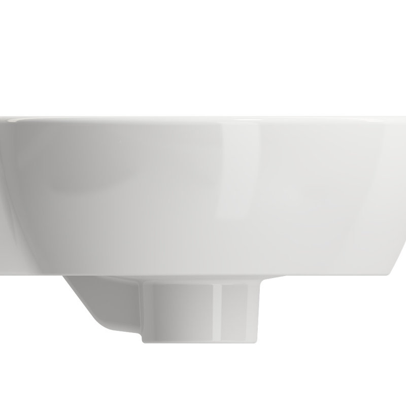 BOCCHI Milano Bathroom Sink, White