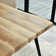 Shivani 5-Piece Modern Dining Set With Rectangular Wood Grain Table And 4 Upholstered Dining Chairs