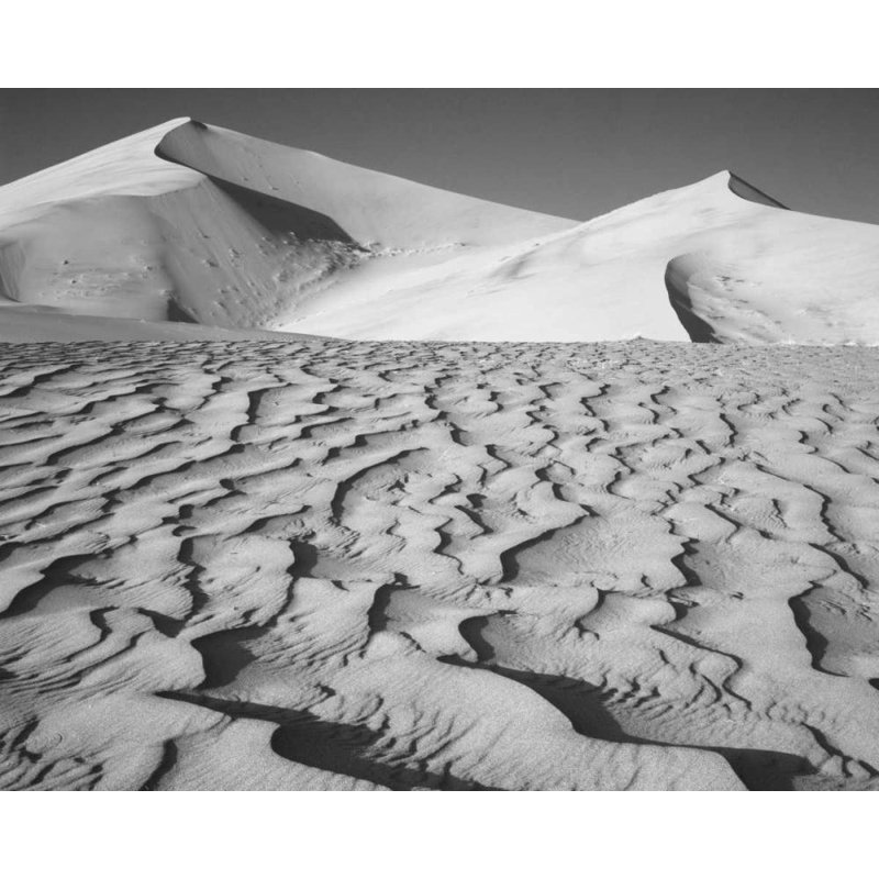 «Founda Select Flaherty», galerie d'art sur toile tendue par Dennis, CA, parc national de la Vallée de la mort, Eureka Sand Dunes